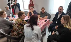 Başkan Martin'den kadınlara destek ziyareti