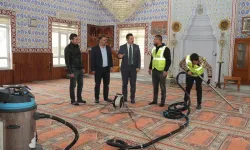 Bursa Yenişehir'de camiler üç aylara hazırlanıyor