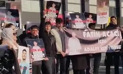 'Fatih Acacı için adalet' sloganları Ankara'da adliye önünde yankılandı!