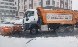 Kayseri Talas'ta kar teyakkuzu