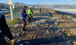 Trabzon Büyükşehir'den Ayasofya sahiline hızlı müdahale