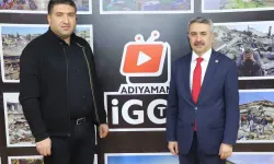 Adıyaman Milletvekili Alkayış ve AK Parti yönetiminden İGC'ye ziyaret