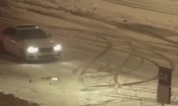 Bolu'da drift yapan sürücülere Jandarma müdahalesi