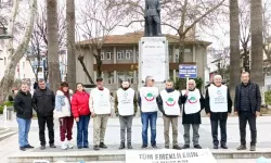 Emekliler Mudanya'daki eylemlerini sürdürüyor