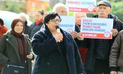 İzmir Karabağlar'da emeklilerden güçlü mesaj