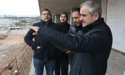 Koceli'de Spor Lisesi'nde inşaat hızla sürüyor  