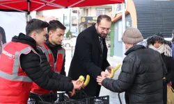 Saadet Partisi'nden 'Göz Hakkı Manavı' etkinliği