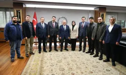 TUSAŞ heyetinden Başkan Büyükkılıç'a ziyaret