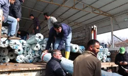 Büyükşehir'den üreticiye sera naylonu desteği