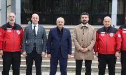 Başkan Büyükgöz Hatay'da deprem şehitlerini andı