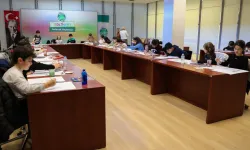 Bursa'da çocuklar bir günlüğüne ressam oldu