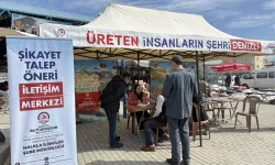 Denizli Büyükşehir pazaryerlerinde halkın nabzını tutuyor