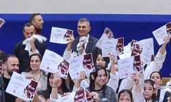 Gölcük'te 70 Taekwondocu kuşak atladı