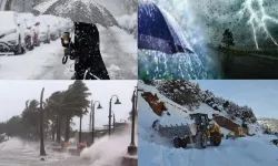 Meteoroloji'den kuvvetli yağış, rüzgar ve çığ uyarısı