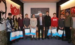 Ağrılı öğrencişler Batman'da TÜBİTAK'ta ödüllendirildi