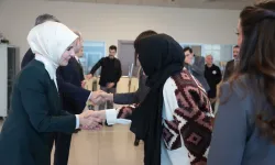 Bakan Göktaş, personeli ile bayramlaştı