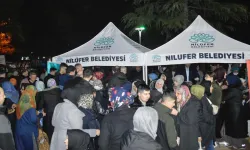 Bursa Nilüferliler o gecenin maneviyatını yaşadı