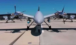 AKINCI TİHA tatbikatta deniz yetki alanı rotasını izledi