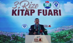 Bakan Çiftçi Rize Kitap Fuarı'nın açılışına katıldı