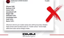 DMM: Maden sahası iddiaları gerçeği yansıtmıyor