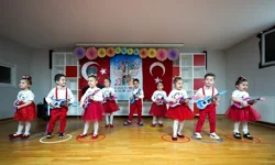 İstanbul Maltepe kreşlerinde 23 Nisan coşkusu