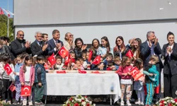 İzmir Güzelbahçe'de Onur Günay Eğitim Kampüsü Yerleşkesi'ne temel