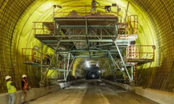 İzmir'de Onat Tüneli'nde çalışmalar tam gaz