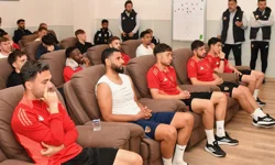 Kayserispor'a moral ziyareti