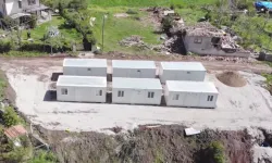 AFAD'dan Sungurlu'daki fırtına ve hortumzedelere konteyner desteği