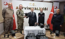 Artvin'de 4 termal drone göreve başladı