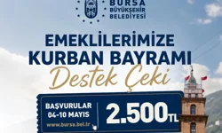 Bursa Büyükşehir'den emeklilere bayram desteği