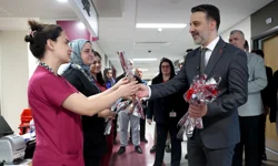 Bursa Büyükşehir'den sağlık emekçilerine anlamlı ziyaret