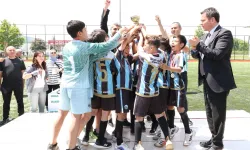 Bursa Osmangazi'de çocuk olimpiyatları nefes kesti