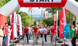 Denizli'de 19 Mayıs ruhuyla umuda pedal çevirdiler