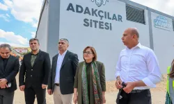 Gaziantep Besi OSB'deki yeni siteye yakın mercek