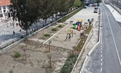 İzmir'de atıl alan mahalle parkına dönüştü