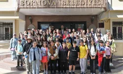 İzmirli miniklerden Bornova Belediyesi'ne ziyaret