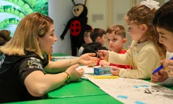 Konya Tropikal Kelebek Bahçesi'nde eğlenceli etkinlikler