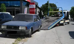 Manisa sokakları hurda araçlardan temizleniyor