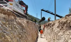 Antalya Kaş'ta içme suyu yatırımı sürüyor