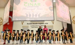 Çınar Çocuk Evlerinin minikleri mezuniyet heyecanı yaşadı