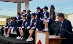 Edirne Keşan'da liseye geçiş gururu
