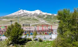 Erciyes'te Çocuk Bisiklet ve Aktivite Parkı sezonu açıldı