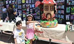 İzmir Bornova'da miniklerin büyük sergisi
