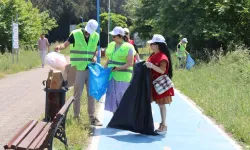 İzmit'te Bıçkıdere Göleti'nde çevre için el ele