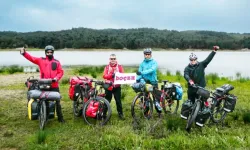 Keşan DOÇEK'ten tarihi pedal yolculuğu
