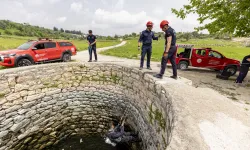 Mersin İtfaiyesinden boğulma vakalarına karşı tatbikat