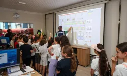 Minikler SASKİ'nin çevre dostu tesislerini keşfetti