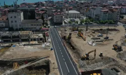 Ordu'da Millet Düzü'nde ilk asfalt serildi