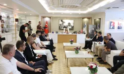 Antalyaspor yönetiminden Büyükşehir'e teşekkür ziyareti